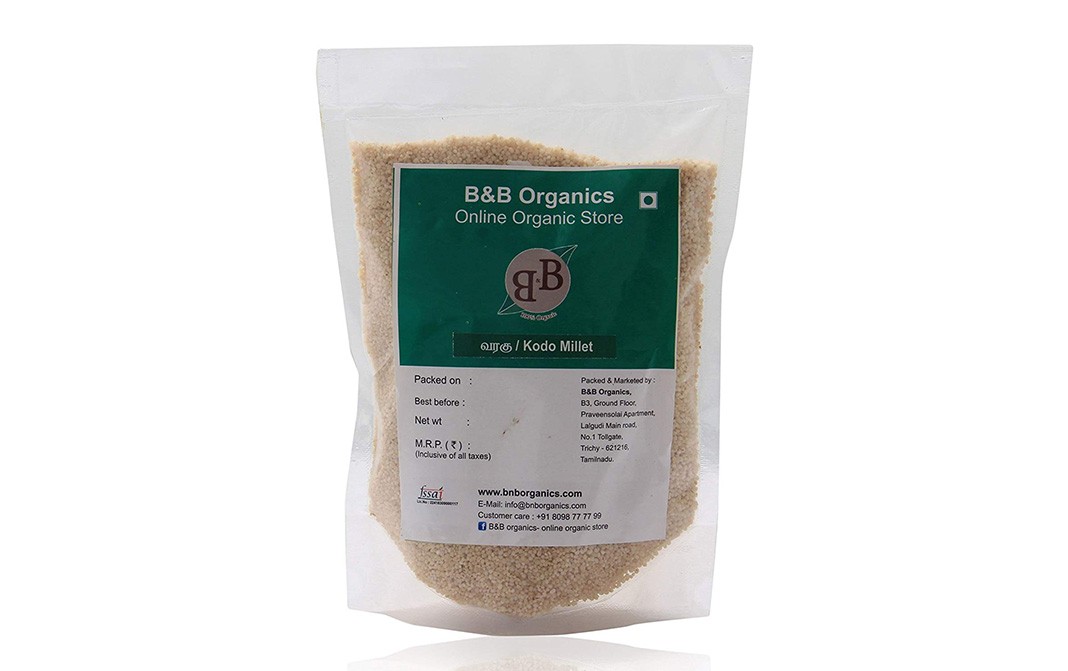 B&B Organics Kodo Millet Pack 1 Kilogram - Reviews | Nutrition ...